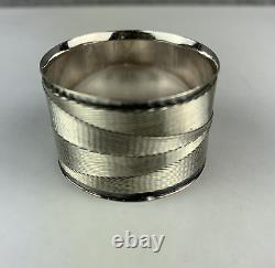 1892 World's Columbian Exposition Sterling Silver Napkin Ring Wire Wrapped 23g