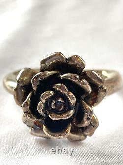 18 Sterling Silver Rose Napkin Rings- Free Ship