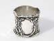 1.75 In Sterling Silver Antique American Art Nouveau Floral Napkin Ring