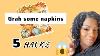 5 Napkin Hacks Fall Decorations And Ideas