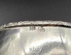 800 Sterling Silver Napkin Ring Name Engraved HANS German