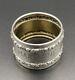 800 Sterling Silver Napkin Ring Name Engraved Marianne German