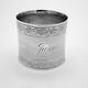 Aesthetic Napkin Ring Gorham Sterling Silver 1878 Mono James Jmmcc