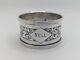 Antique English Sterling Silver Napkin Ring Nell Name Engraving, Dated 1934