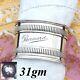 Antique French. 800 (nearly Sterling) Silver 2 1/8 Napkin Ring, Bernard