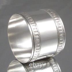 Antique French Sterling Silver Napkin Ring, Neoclassic, Ernest Combeau 1914-1924