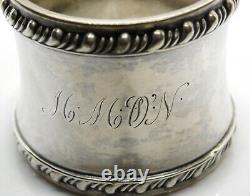 Antique Gorham 925 Sterling Silver Napkin Ring B485