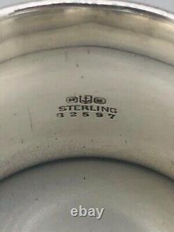 Antique Gorham #B2597 Sterling Silver Round Napkin Ring 1.5 wide band