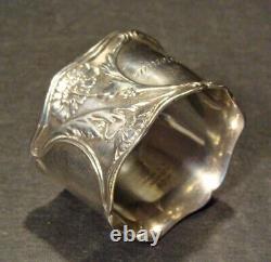 Antique Gorham Sterling Silver Art Nouveau Napkin Ring Monogram With Eugeniawow