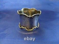 Antique Gorham Sterling Silver Napkin Ring Lois name engraving