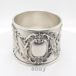 Antique Heavy Edwardian Simons Brothers Sterling Silver Napkin Ring