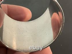 Antique Sterling Silver Napkin Ring Heavy Monogrammed CEB 79 grams