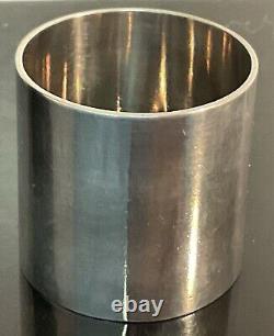 Antique Sterling Silver Napkin Ring Heavy Monogrammed CEB 79 grams