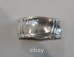 Antique Sterling Silver Napkin Ring, No Monogram, 15 grams