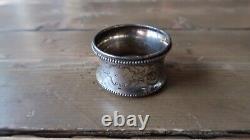 Antique Swedish Sterling Silver Napkin Ring