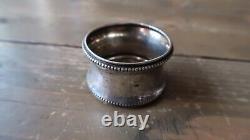 Antique Swedish Sterling Silver Napkin Ring