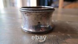 Antique Swedish Sterling Silver Napkin Ring