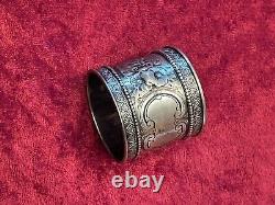 Antique Wood & Hughes Sterling Silver Napkin Ring W&H 192