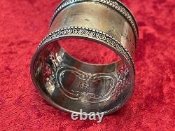 Antique Wood & Hughes Sterling Silver Napkin Ring W&H 192