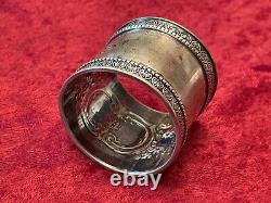 Antique Wood & Hughes Sterling Silver Napkin Ring W&H 192