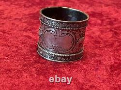 Antique Wood & Hughes Sterling Silver Napkin Ring W&H 192