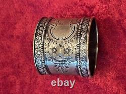 Antique Wood & Hughes Sterling Silver Napkin Ring W&H 192