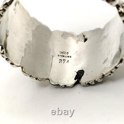 Antique sterling silver napkin ring bridal wedding anniversary gift 6212