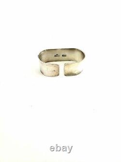 Anton Michelsen Denmark Sterling Silver Child's Ladybug Napkin Ring #9420