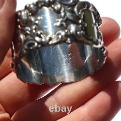 Art Nouveau Sterling Silver Frank Whiting Baroque Scroll Napkin Ring