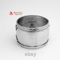 Arts and Crafts Napkin Ring Sterling Silver 1920