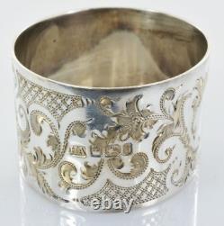 Atkin Brothers Napkin Ring Sterling Silver No Mono