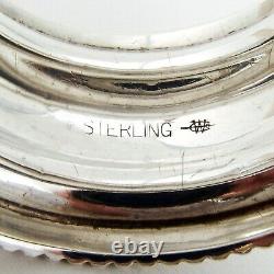 Beaded Rim Napkin Ring Webster Sterling Silver No Mono