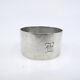 Carl Poul Petersen Sterling Silver Hammered Napkin Ring Handwrought Hand Made