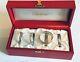 Cartier Trinity Sterling Napkin Rings. Set Of 4