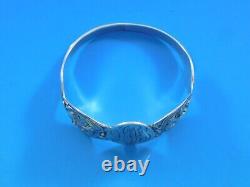 Cupid Sunbeams by Unger Sterling Silver Napkin Ring 1 7/8 x 1 7/8 original