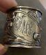 Early Sterling Silver Repousse Napkin Ring