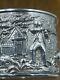 Fine Quality Sterling Silver Napkin Ring Fox Hunting Chester 1895