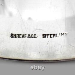 Fourteenth Century Napkin Ring Shreve Sterling Silver 1912 No Mono