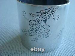 GORHAM STERLING SILVER NAPKIN RING AESTHETIC c1852-1865 RARE OLD BEAUTY