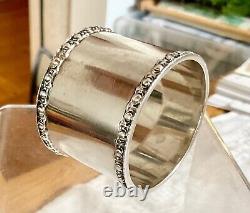 GORHAM Whiting VERY HEAVY Antique Vintage Sterling Silver Napkin Ring