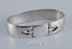 Georg Jensen, Art Deco napkin ring in sterling silver. 1933-1944