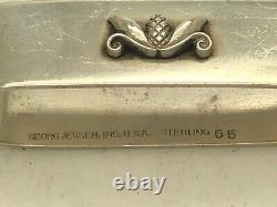 Georg Jensen Sterling Silver Napkin Ring USA 55 31g 2-5/8 Wide