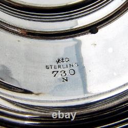 Gorham Aesthetic Napkin Ring Banded Rim Sterling Silver 1881