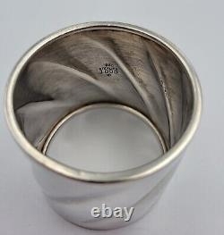 Gorham Swirl Design Sterling Silver Napkin Ring 42 grams Old Mark 1852-1865