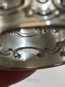 Gorham Vintage Napkin Ring Sterling Silver Monogrammed BEM Strasbourg