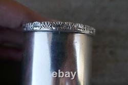 Heavy Antique Sterling Silver Napkin Ring Model Number 125 / 67.7 Grams