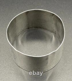 International Sterling Silver Brite Cut Napkin Ring Name Engraved Muriel