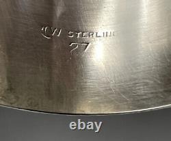 International Sterling Silver Brite Cut Napkin Ring Name Engraved Muriel