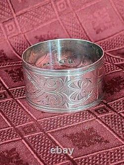 Kerr and Thorne Sterling Silver Napkin Ring 1870's