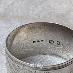 Kerr and Thorne Sterling Silver Napkin Ring 1870's